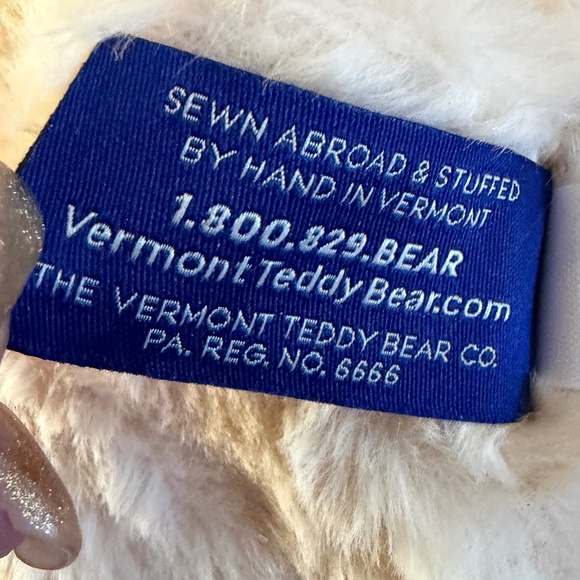 NWT Vermont Teddy Bear 15" Cuddle Chunk Buttercream Color - Picture 12 of 16